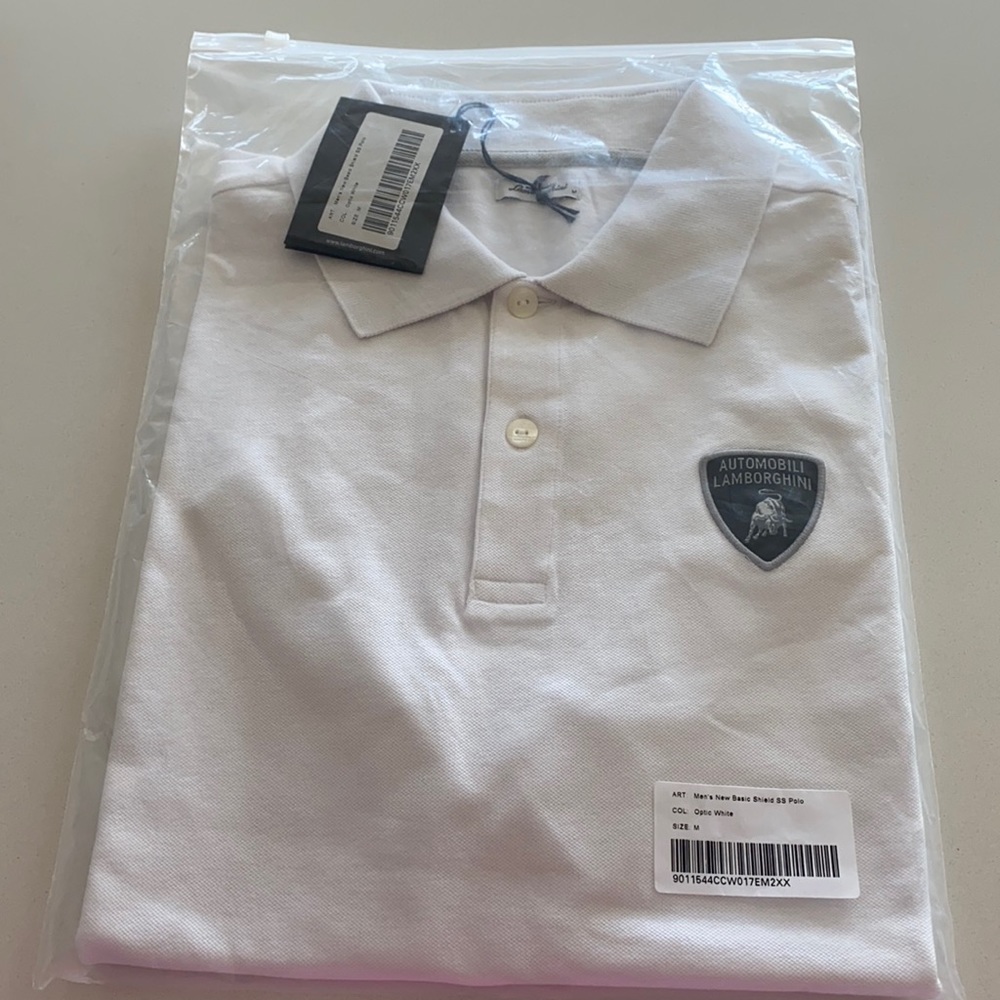 Men’s short sleeve polo shirt from Lamborghini